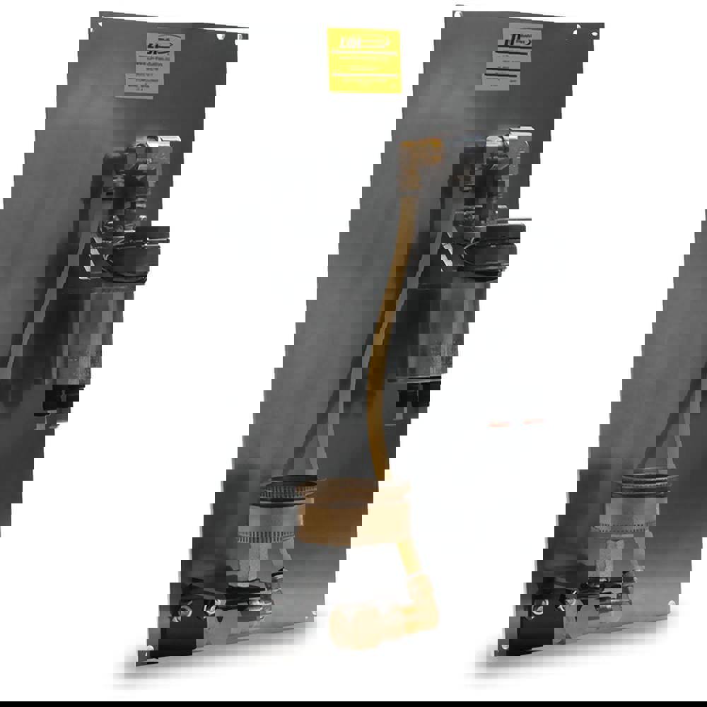 14 Ounce Reservoir Capacity, 0.16 cc Output per Cycle, 4 Outlet Panel-Mounted Central Lubrication System Electric Pump